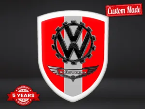 VW Stampa Adesivi Paraurti Stile Premium Regolabile